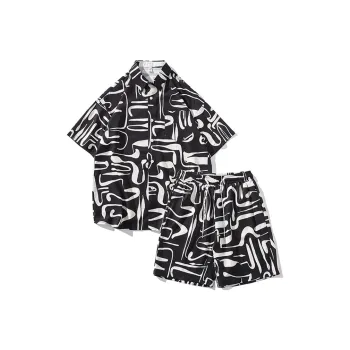 Fakeyoung Shirt Matching Set Unisex