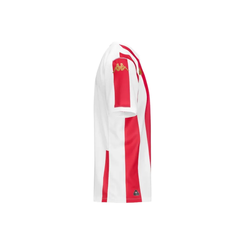 Kappa T Shirts Men Red White-2