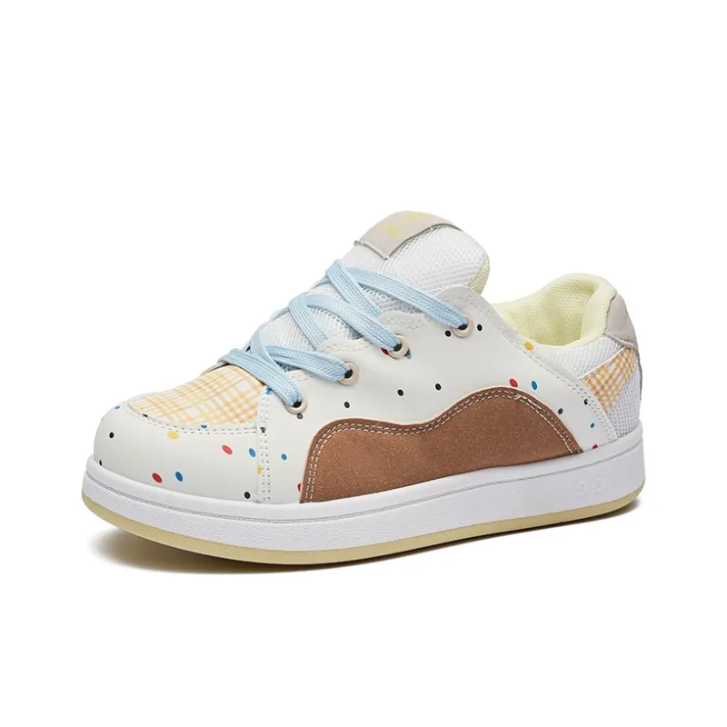 VKOI 1999 Non slip Lightweight Low Top Skateboard Shoes Women's-9