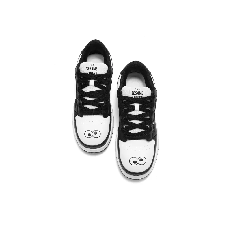 SESAME STREET Height Increasing Balance Abrasion Resistant Lightweight Slip Resistant Skateboard Shoes Unisex-9