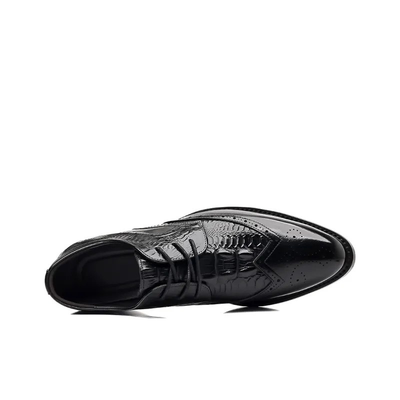 KACHILANG Dress Shoes Men's Black-2
