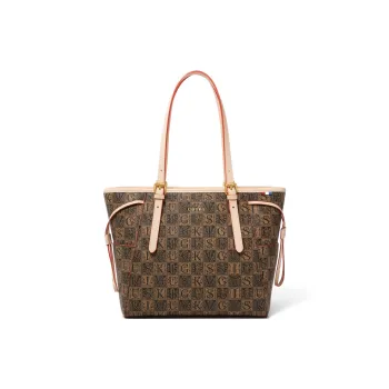 GUSKI Top Grain Cow Leather Tote Handbag, Shoulder Bag Women's Multicolor