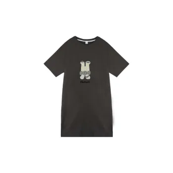 Dorame Nightgown Women's Dark Gray
