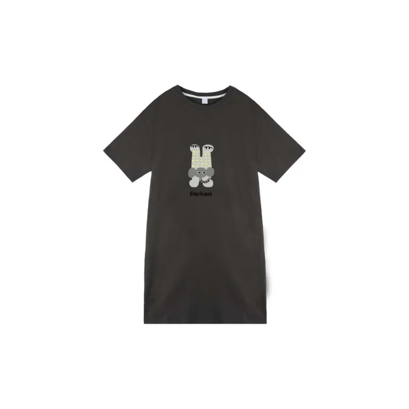 Dorame Nightgown Women's Dark Gray-0