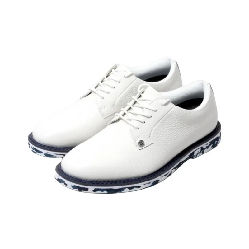 GFORE Abrasion Resistant Slip Resistant Low Top Golf Shoes Men's White-2