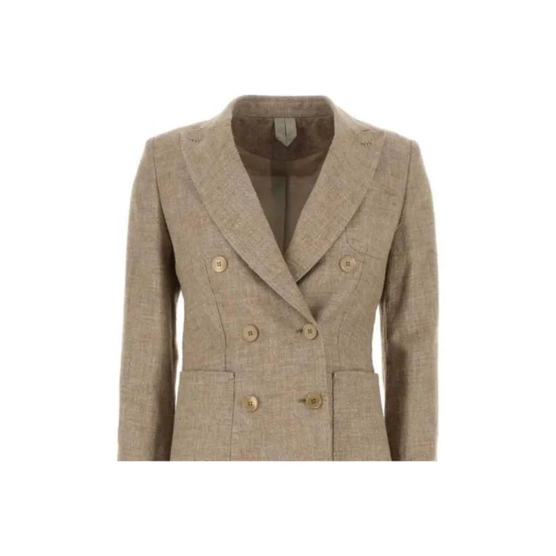 MaxMara Double Breasted Long Sleeved Jacket-2