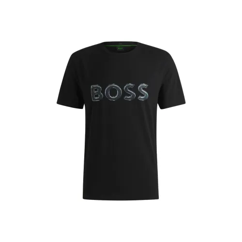 HUGO BOSS T Shirts Men Black