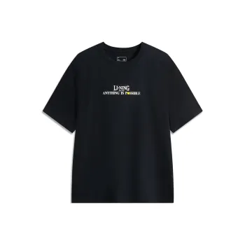 LiNing Sports Life Collection T Shirt Men's Black