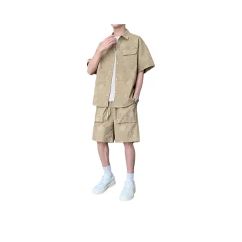 ZWWWZ Shirt Matching Set Unisex
