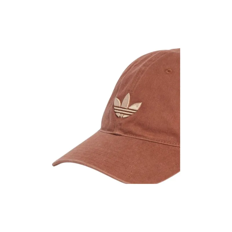 Adidas Cotton Baseball Caps Unisex Brown/Gray-2