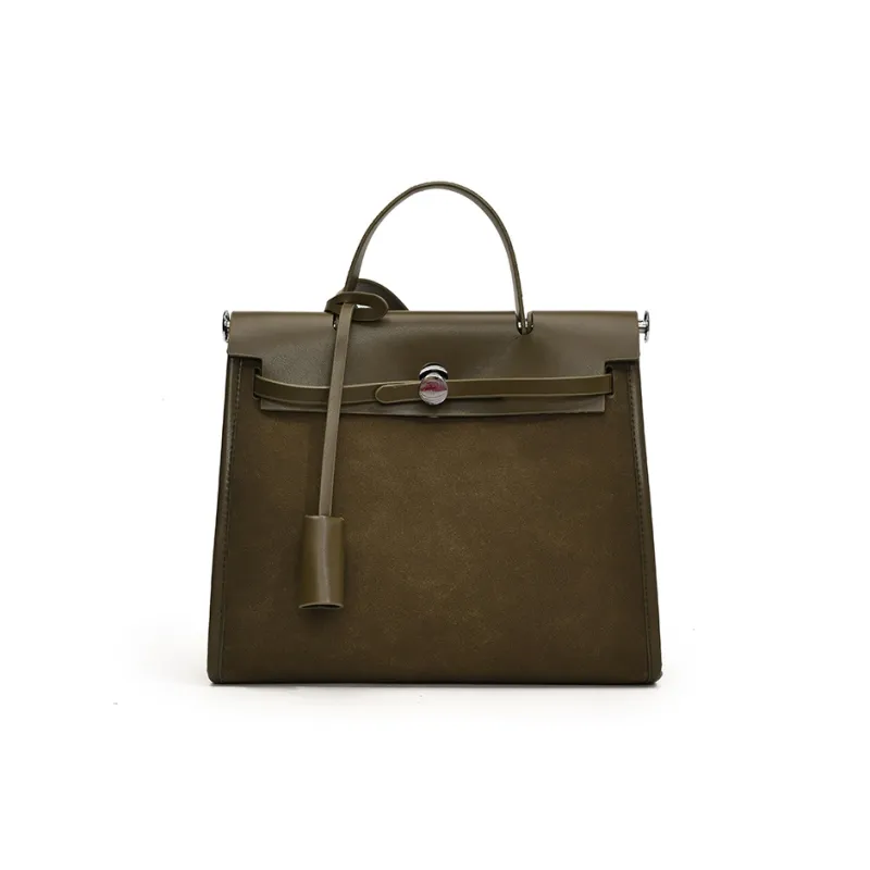 Yalu PU Crossbody One Shoulder Handbag Women's Yellow Brown/Black/Red/Khaki/Green/Coffee-17