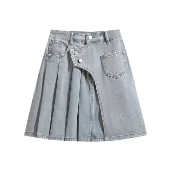 ABBY GODDESS Denim Short Skirts Women's