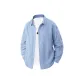 Blue White Stripes (2.0 Stripes Ice Silk Shirt)