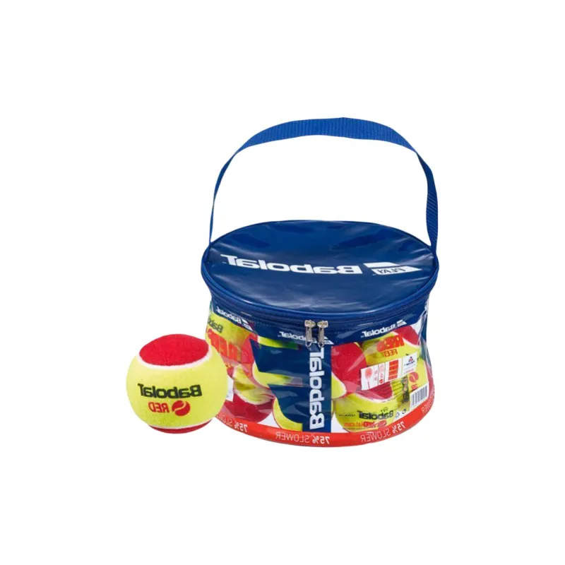 Babolat Red Felt Tennis Balls Training Ball Indoor Red Yellow-1