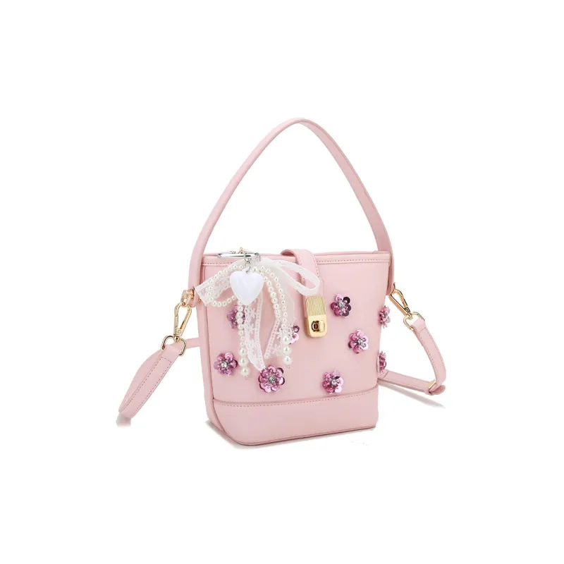 Carit&Koty PU Handbag Regular Women's Pink-1