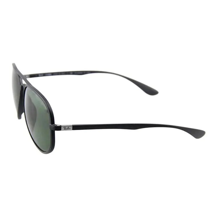 RayBan Plate Frame Aviator Sunglasses Unisex Black-2