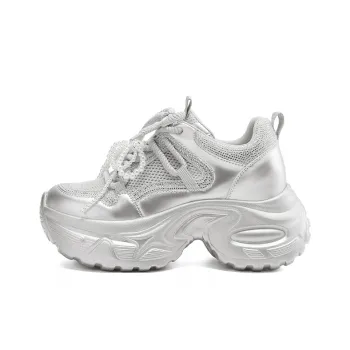 DAPHNE Breathable Height Increase Low Top Chunky Sneakers Women's