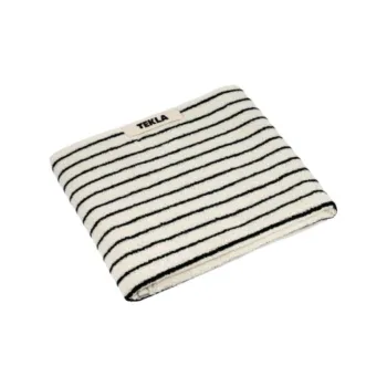 TEKLA Towel Black White 50x90cm