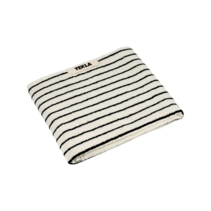 TEKLA Towel Black White 50x90cm-0