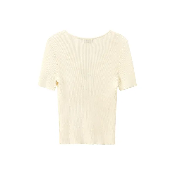 CHUU Knitwear Women's White Apricot-1