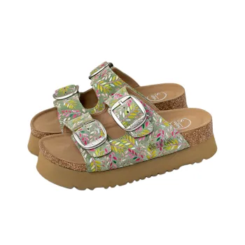 Safiya Rubber Foam Outsole Quiet Slide Slippers Women's