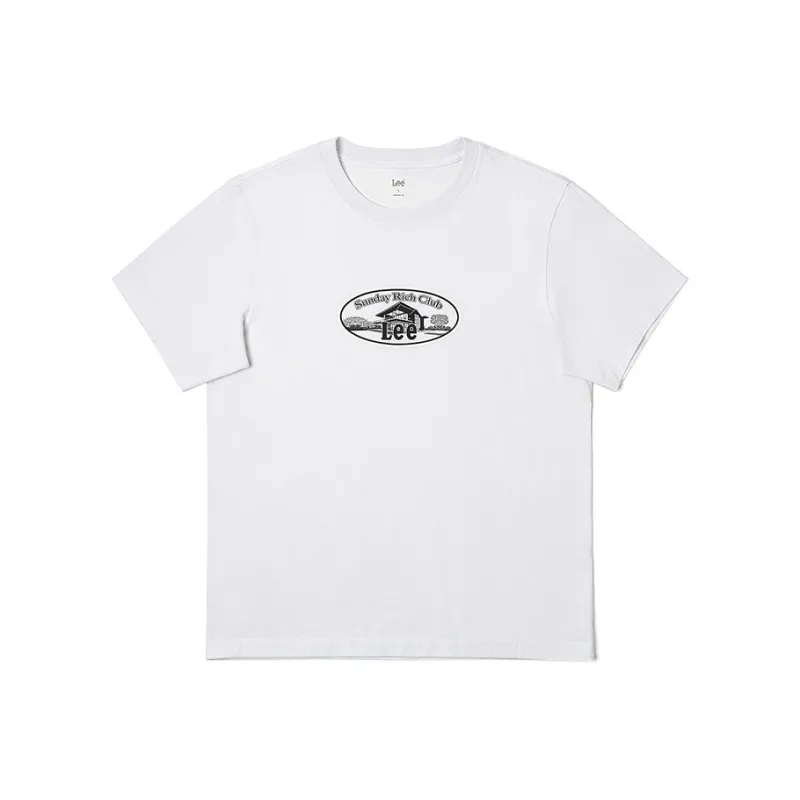 Lee T Shirts Men White-0