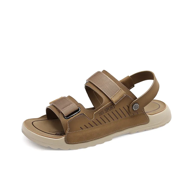 GESENLANG Beach Sandals Men Yellow/Khaki-4