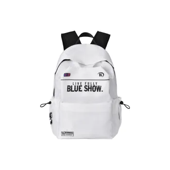 SRRW Polyester Backpack Unisex White