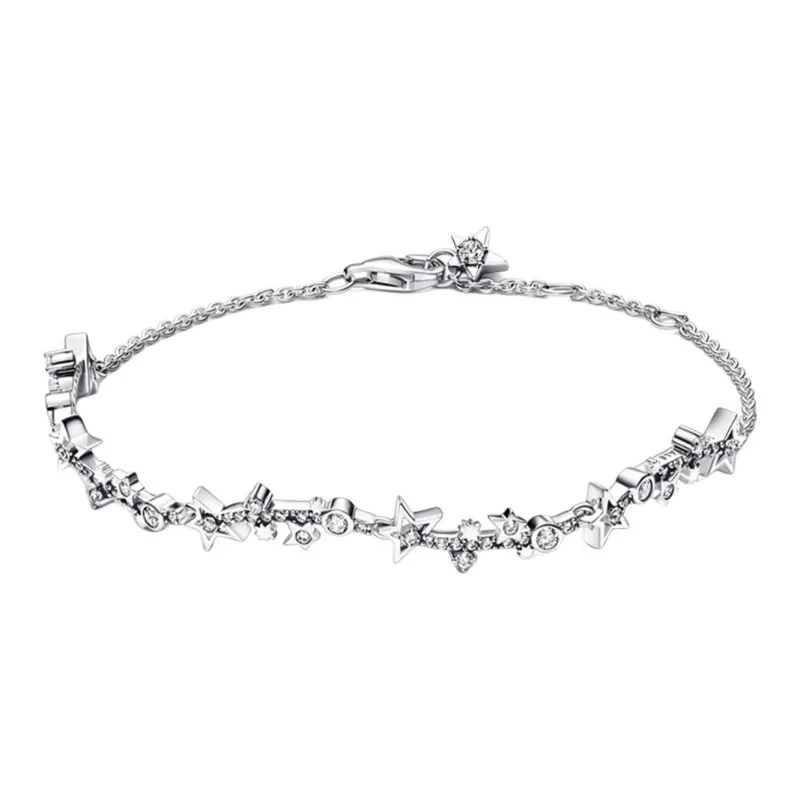 Pandora 925 Sterling Silver Bracelets Women's Silver-0
