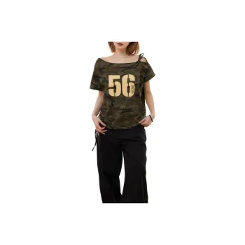 BEAR UNION T Shirts Women's Camouflage