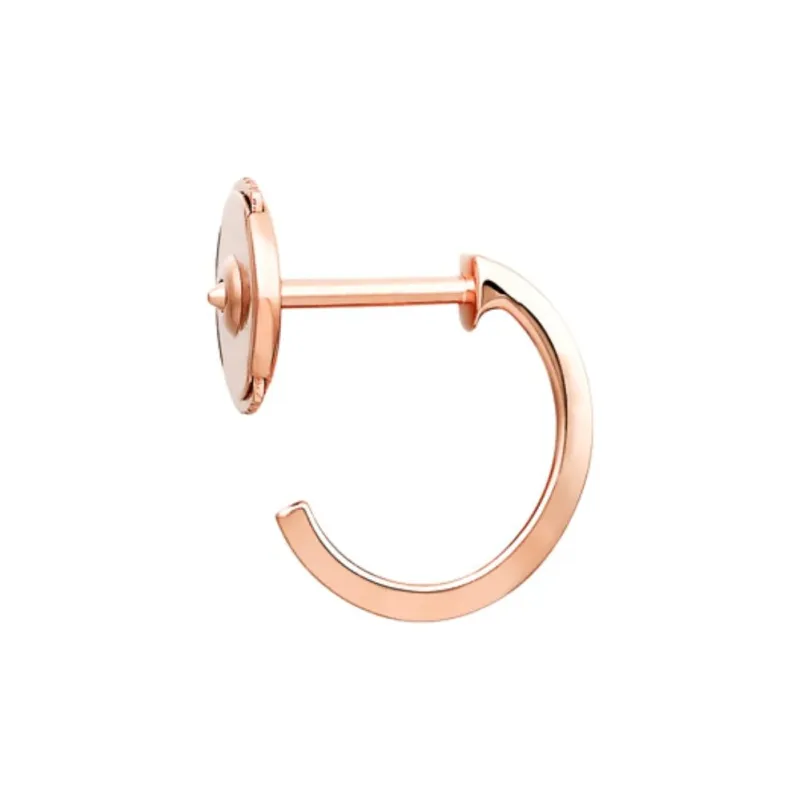 CARTIER 18K Rose Gold Earrings Women's Rose Gold-1