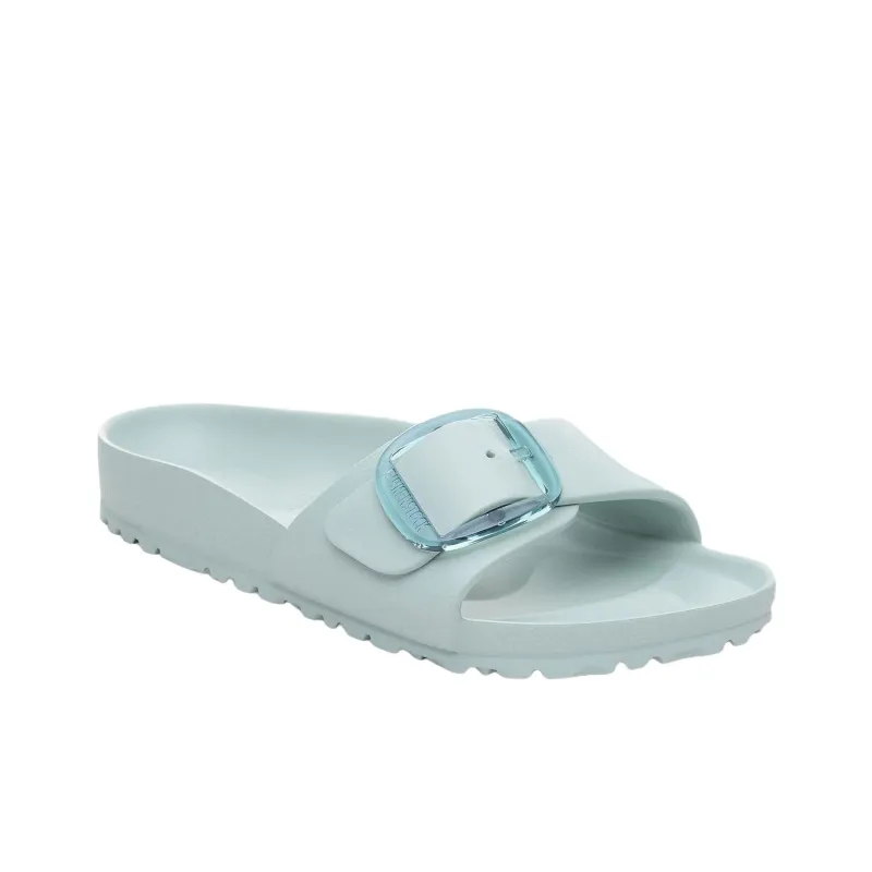 Birkenstock Madrid Big Buckle EVA Abrasion Resistant Slide Slippers Women's Green-1