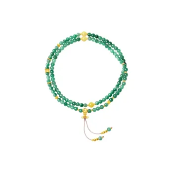 CHOW TAI SENG African Emerald Necklaces Women's