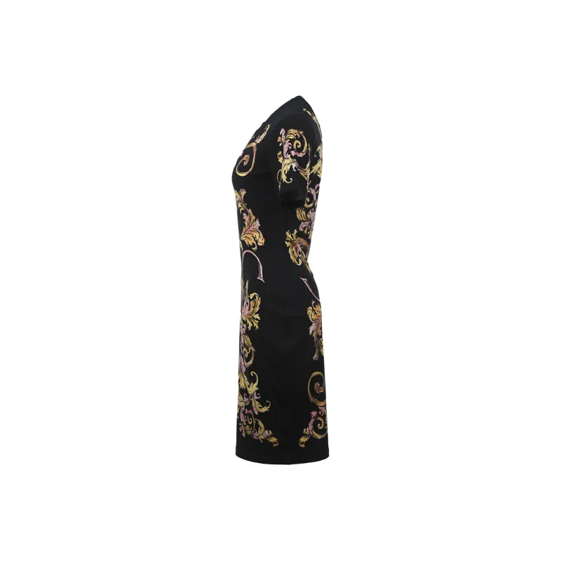 VERSACE JEANS COUTURE Baroque print Dress-2