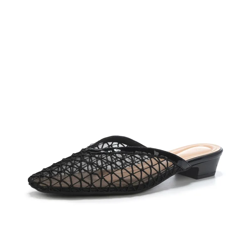 TATAYA Rubber Sole Abrasion Resistant Closed Toe Slippers Women's-4