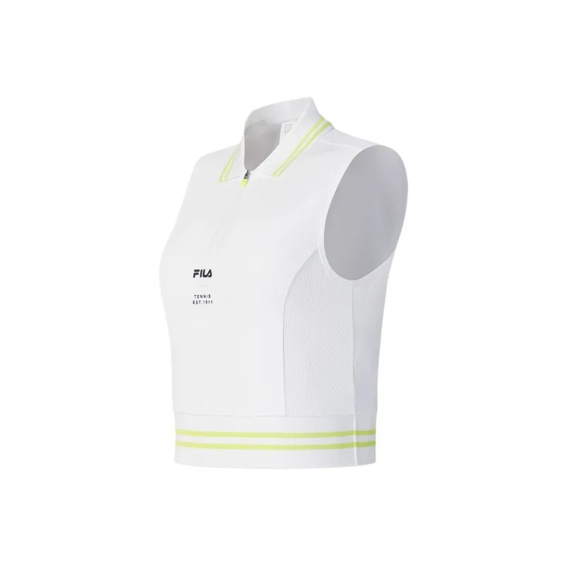 FILA Athletics Tennis Sport Vests Women's Jade White WT-1