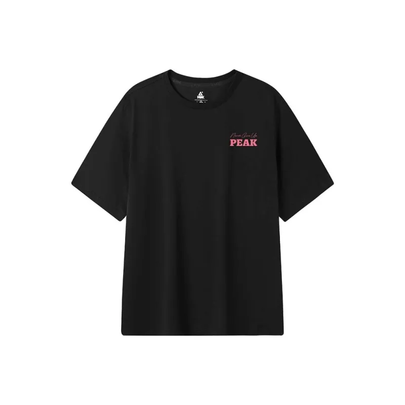 PEAK T Shirts Unisex Black-1