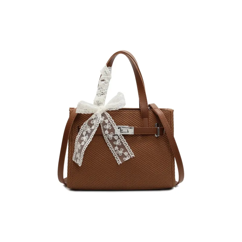 Yalu PU Shoulder Bag, Crossbody Bag, Handbag Women's White/Black/Blue/Pink/Brown-16