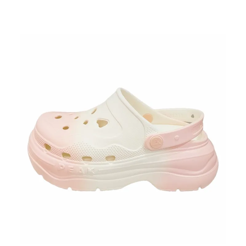 PEAK Extreme National Creativity Clogs Women's Gradient Pink Red-0