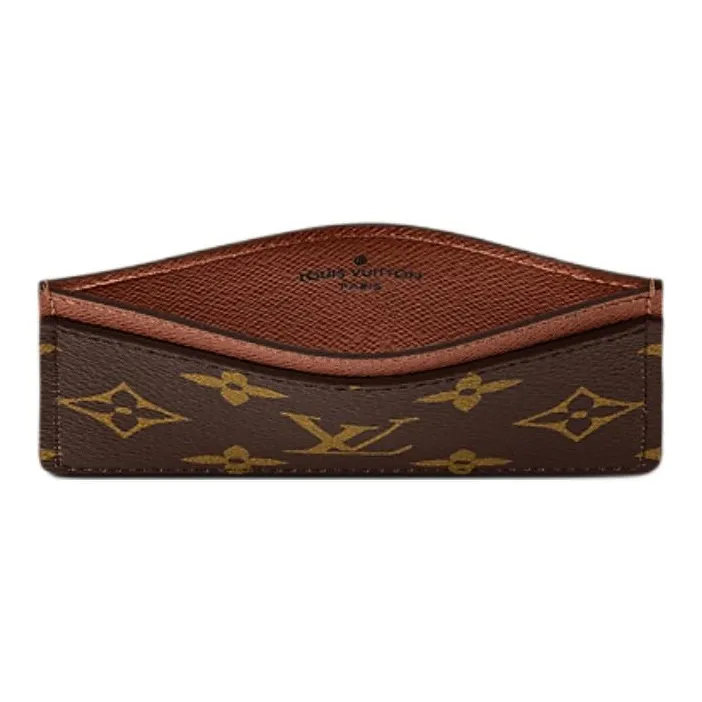 LOUIS VUITTON Monogram Canvas Card Holder Women's Multicolor-3