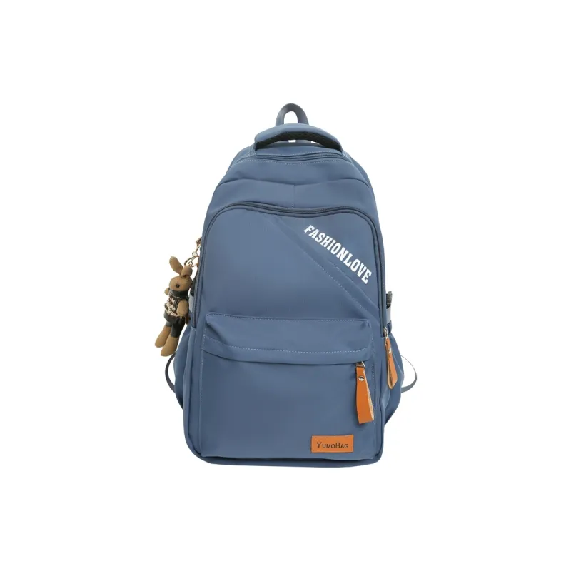 Yalu Nylon Backpack Regular Unisex Multicolor-9
