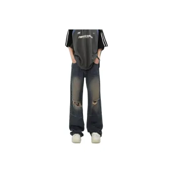 IJRJ Jeans Unisex Navy Blue