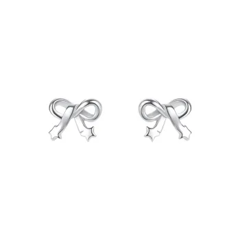 MONI JEWELLERY S999 Fine Silver Stud Earrings Women's