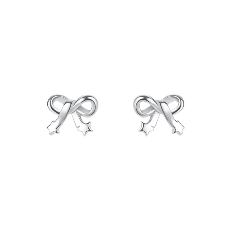 MONI JEWELLERY S999 Fine Silver Stud Earrings Women's-0
