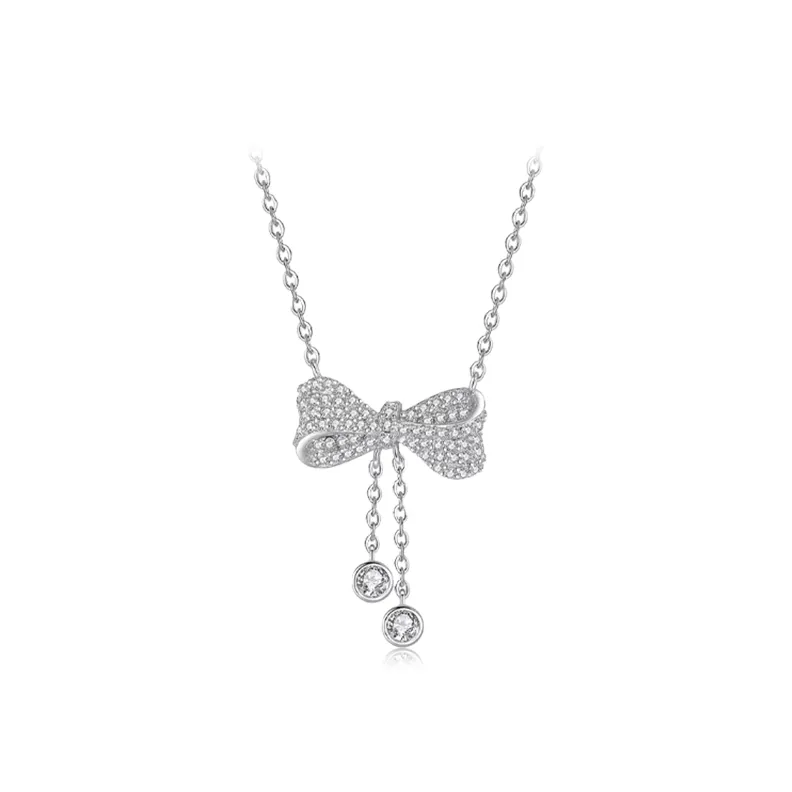 Hkgd S925 Silver Necklaces Women's-0