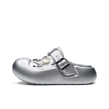 Kappa Back to Back Clogs Women's Silver