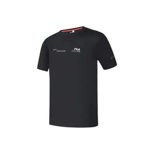 FILA CYCLING T Shirt Men's Pitch Black BK