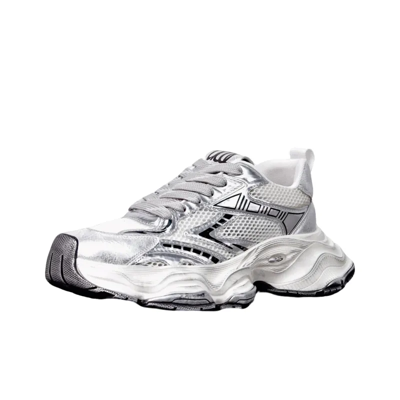 X UCOC x Banas Low Top Chunky Sneakers Men's-0