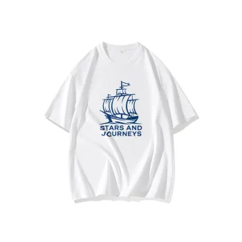 FAIRWHALE Drop Shoulder Sleeve T Shirt Women's