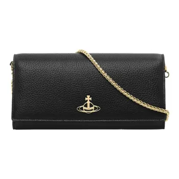 Vivienne Westwood Polyurethane Crossbody Bag Women's Black